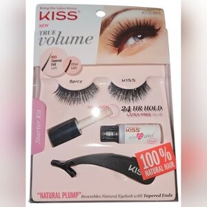 NIB Kiss True Volume Spicy Lashes Starter Kit